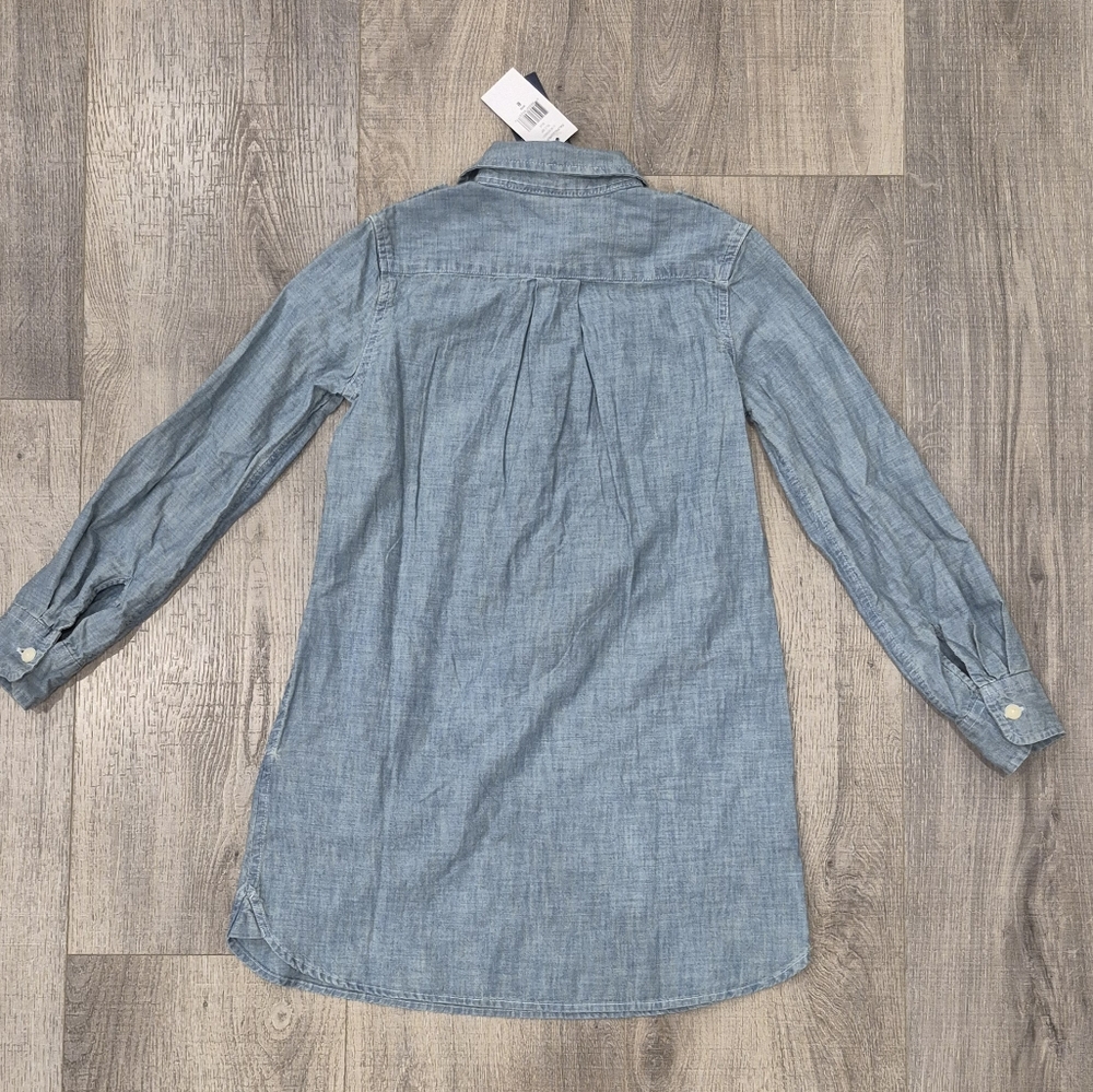 POLO RALPH LAUREN Girl's Chambray Dress - Picture 2 of 7